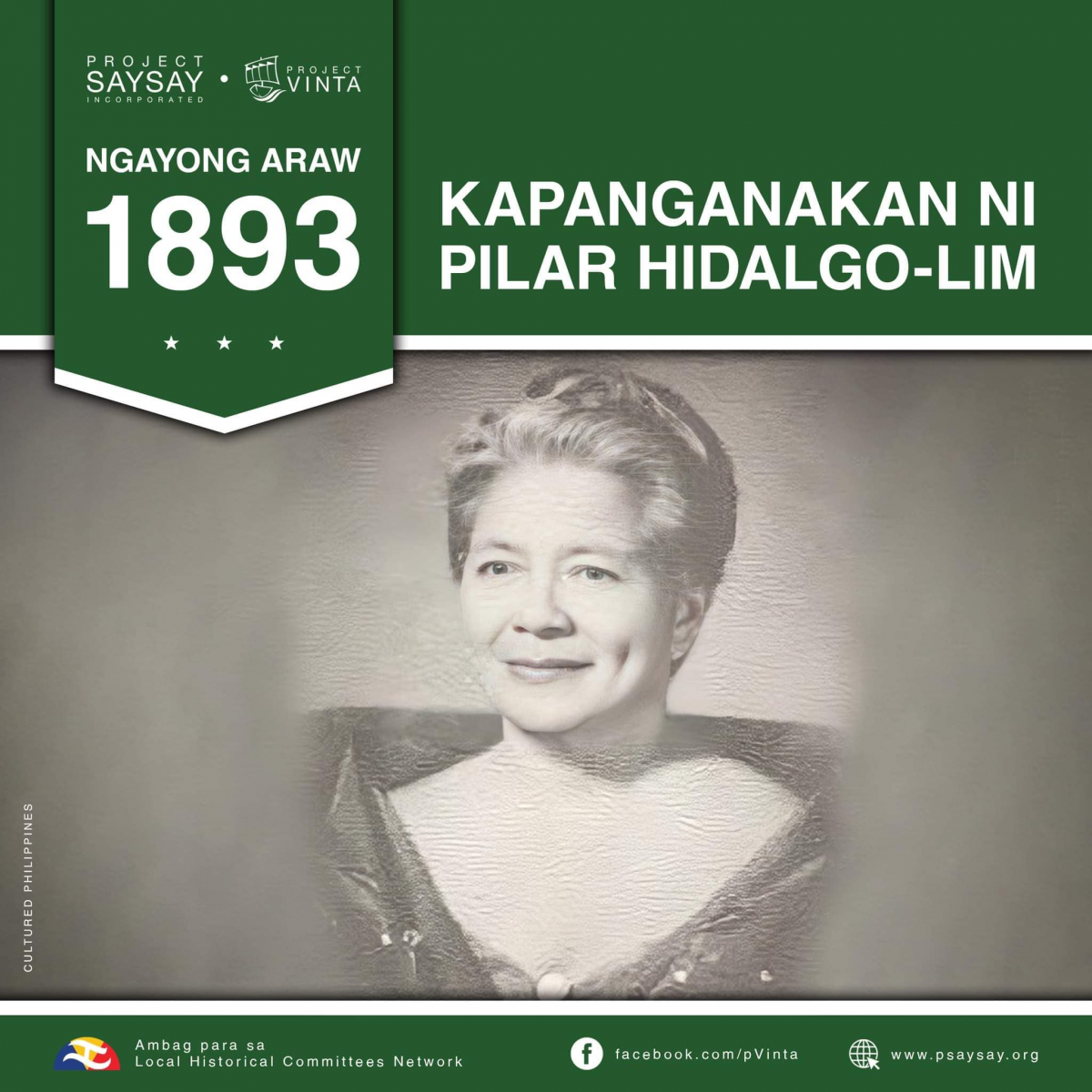 Pilar Hidalgo-Lim  as told by Project Say-Say  May 2022