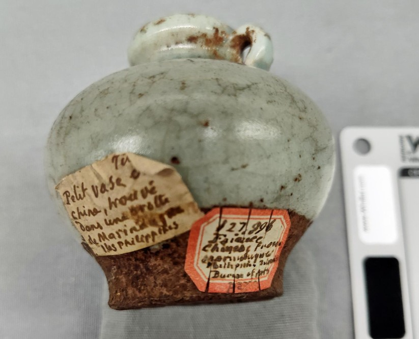 Jarlet found in Marinduque cave by Alfred Marche 1881