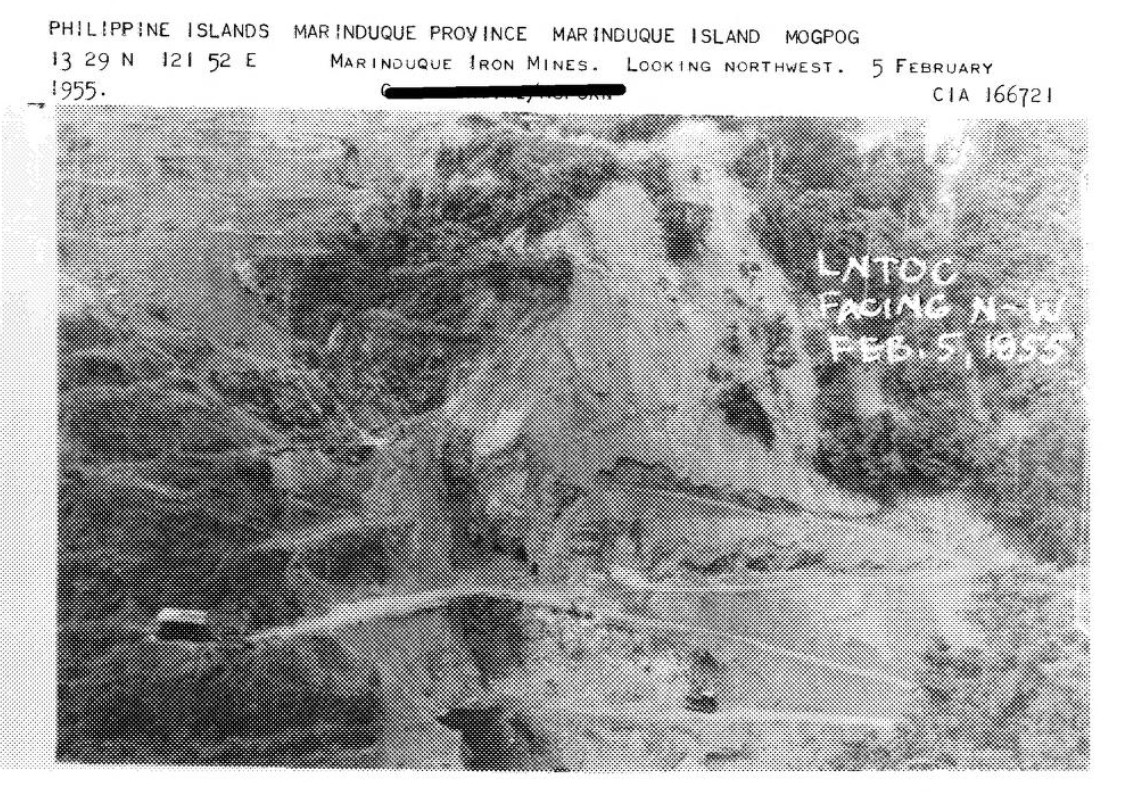 CIA Photo of the Marinduque Iron Mine